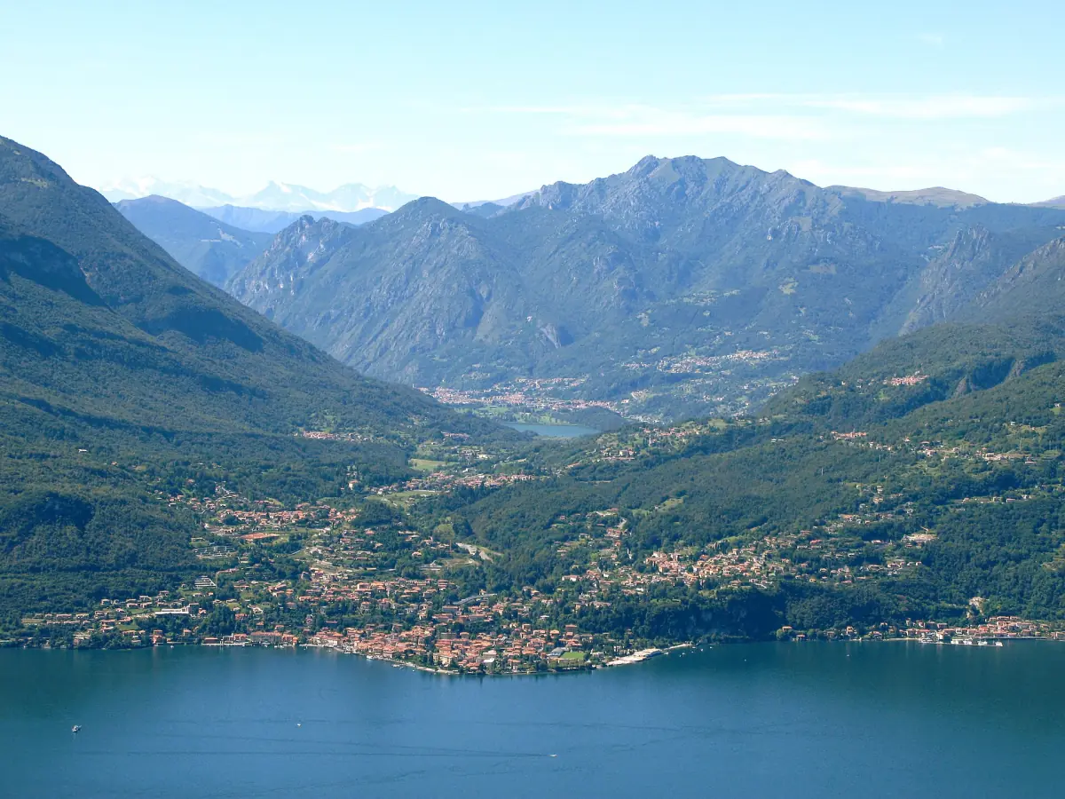 See und Berge über Menaggio